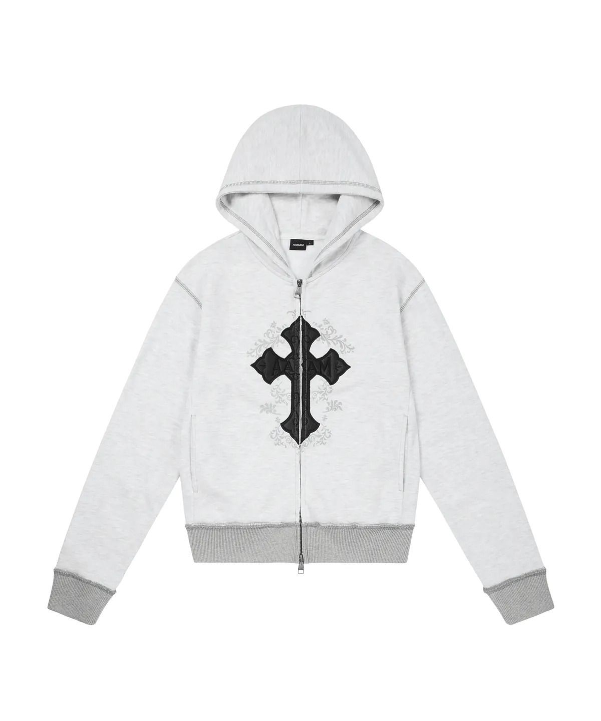 AAKAM】AKM CROS2 Zip-Up Hoodie ALD1 サンウォン着用 (AAKAM/パーカー
