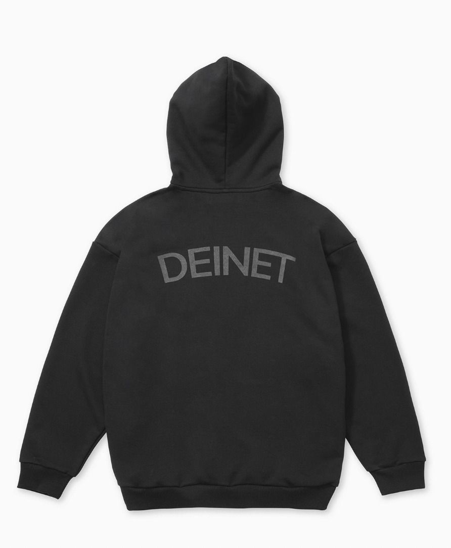 GGUM X DEINET】HOODIE IN BLACK☆TXT ヨンジュン コラボ (DEINET