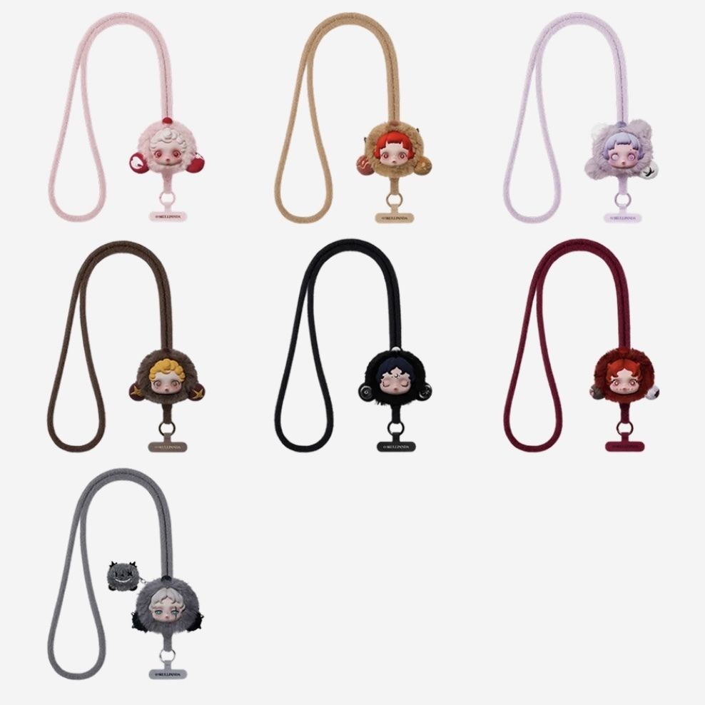 POP MART】Skullpanda You Found Me Series Phone Lanyard (POP MART