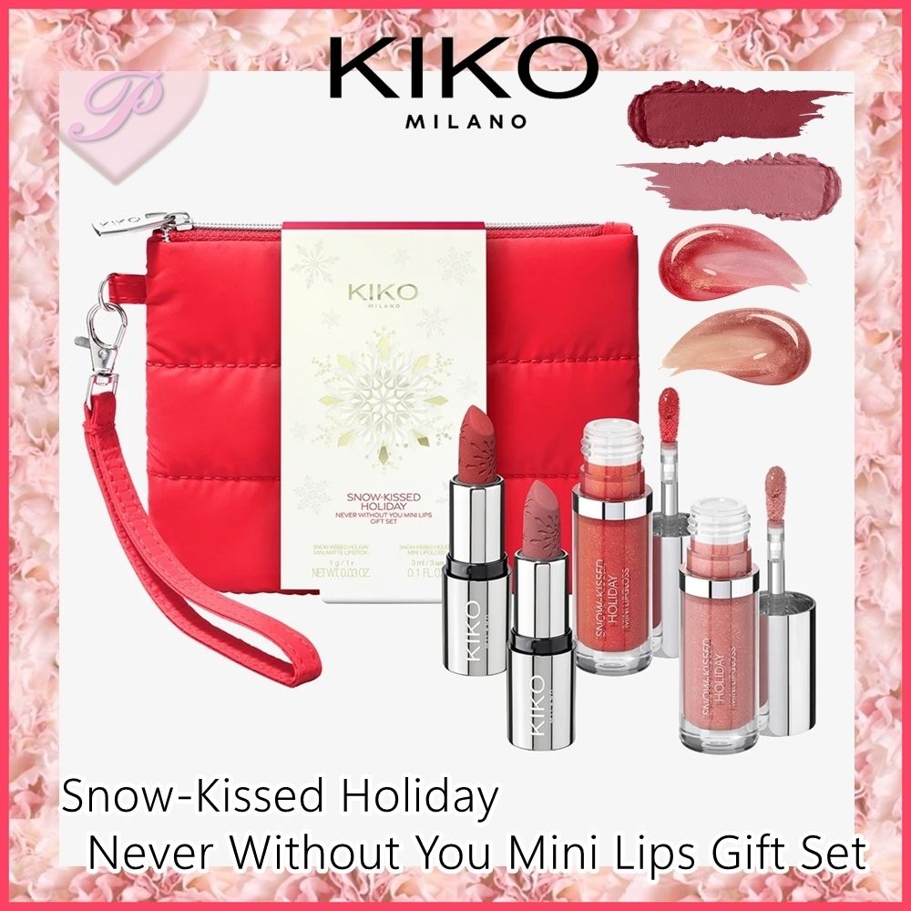 Snow-Kissed Holiday☆Never Without You Mini Lips Gift Set (KIKO