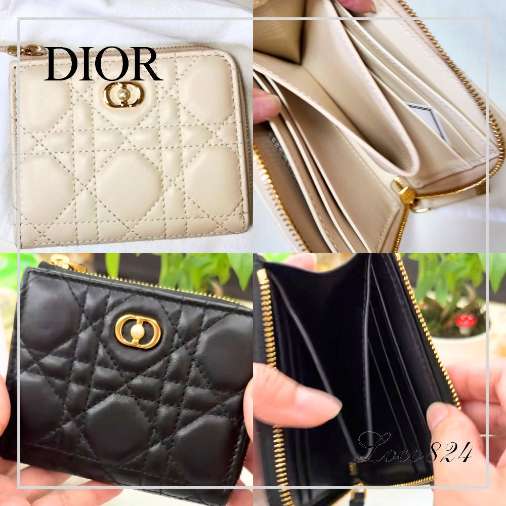 さりげなく、特別♪】ディオール Jolie Sakura ウォレット (Dior