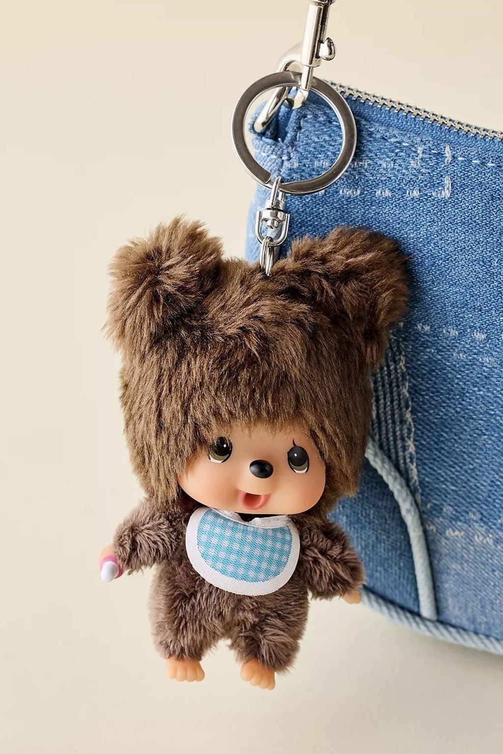 大人気！ ◇ モンチッチ ◇ クマ ぬいぐるみバッグチャーム ◇ (Urban