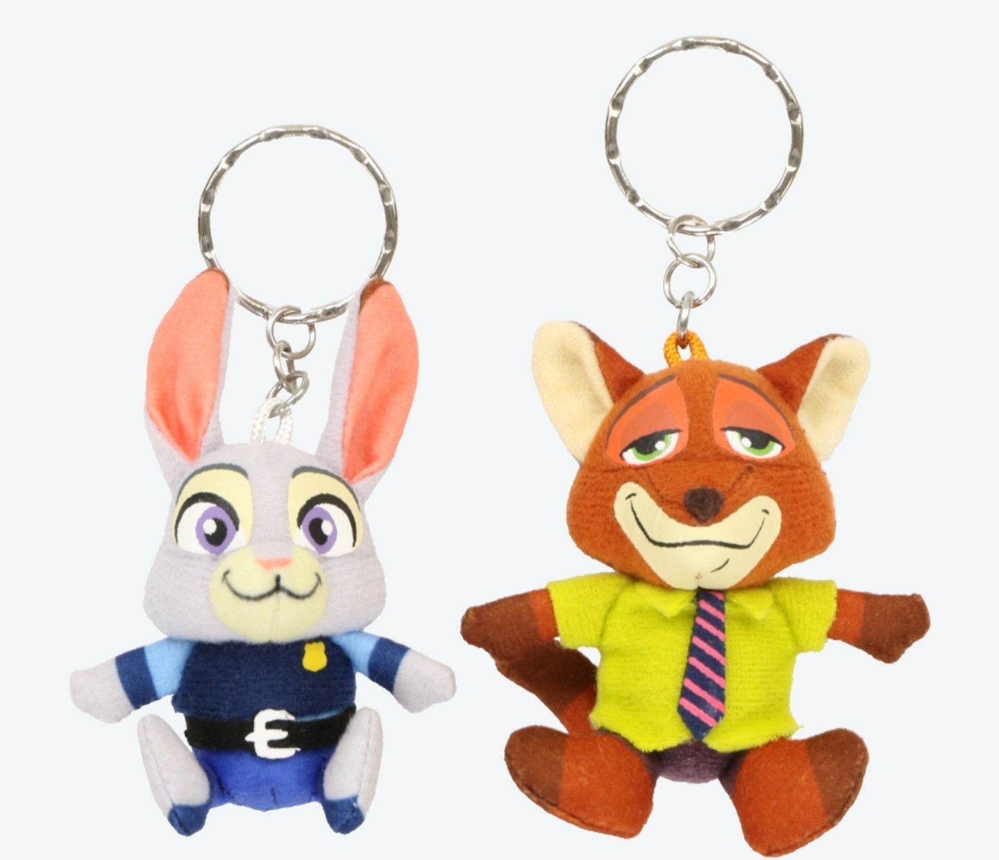 ジュディとニックの小さいぬいぐるみキーチェーン TDR (Disney