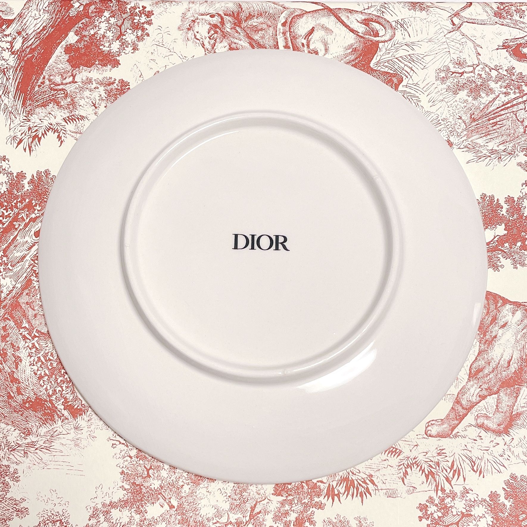 DIOR ブレッドプレート 皿 LilyDior すずらん ファイアンス 国内 (Dior