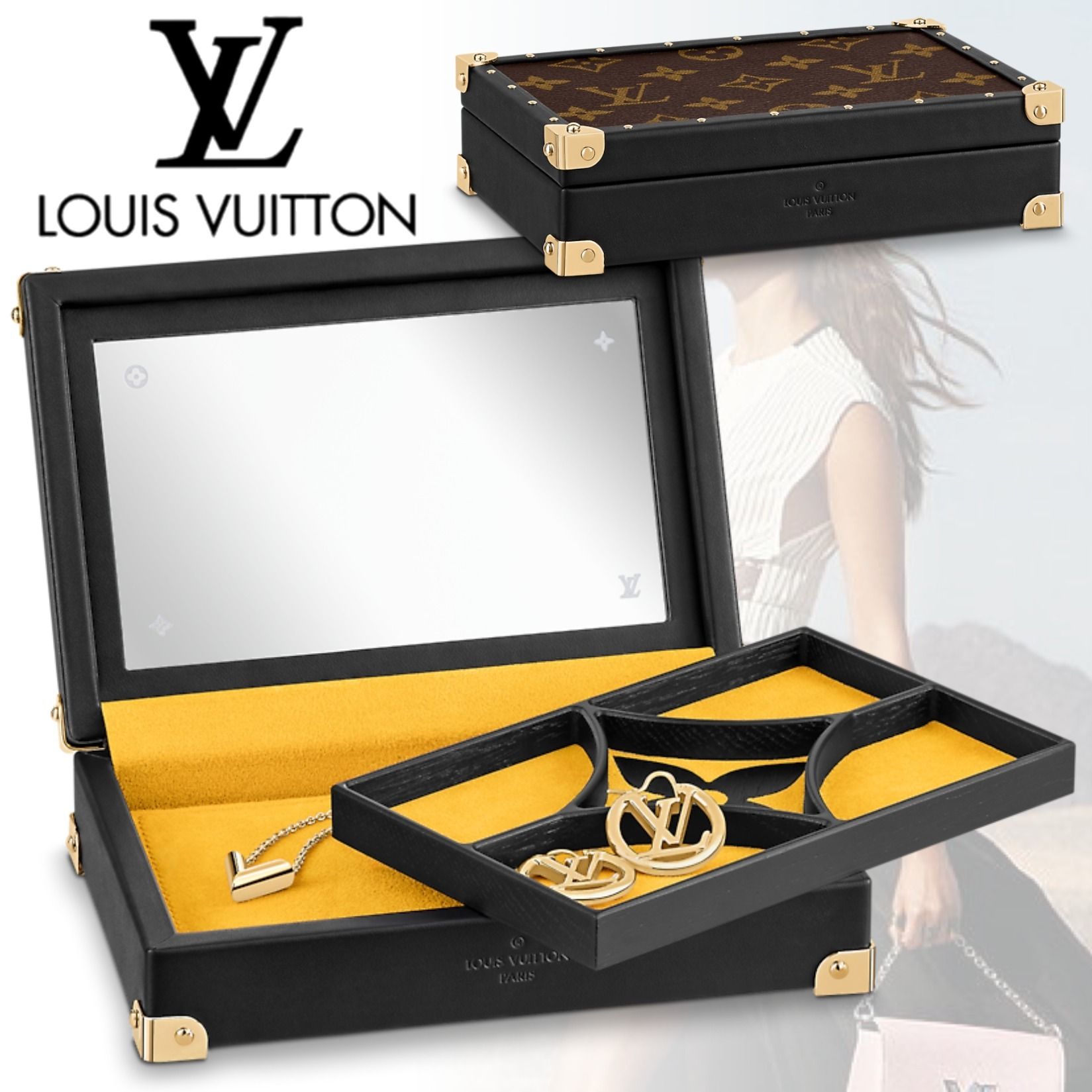 新作☆すぐ届く！】 LV ジュエリーボックス モノグラム 関税込 (Louis