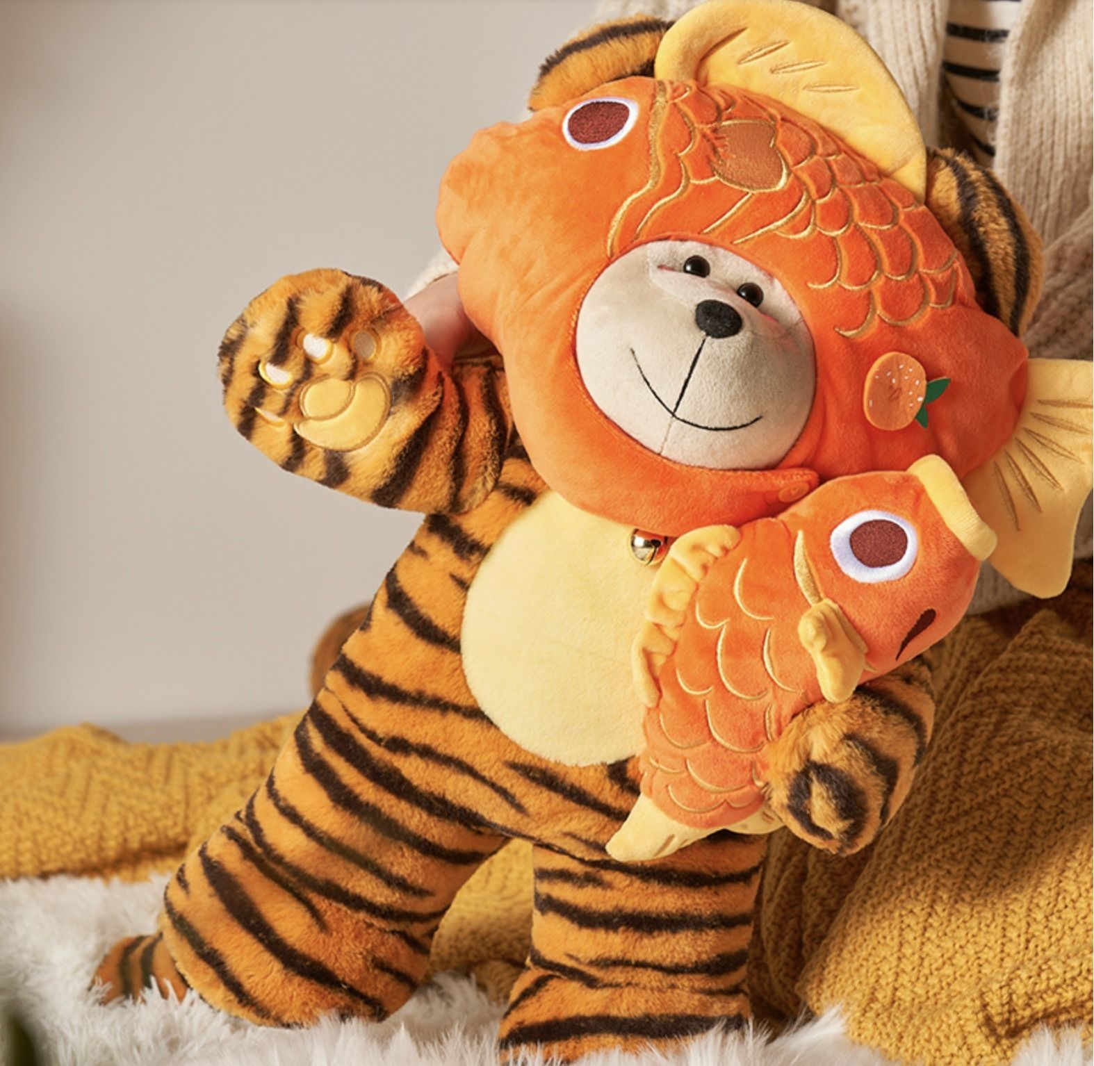 中国 スタバ ベアリスタ 2022 寅年 ぬいぐるみ 熊 (Starbucks