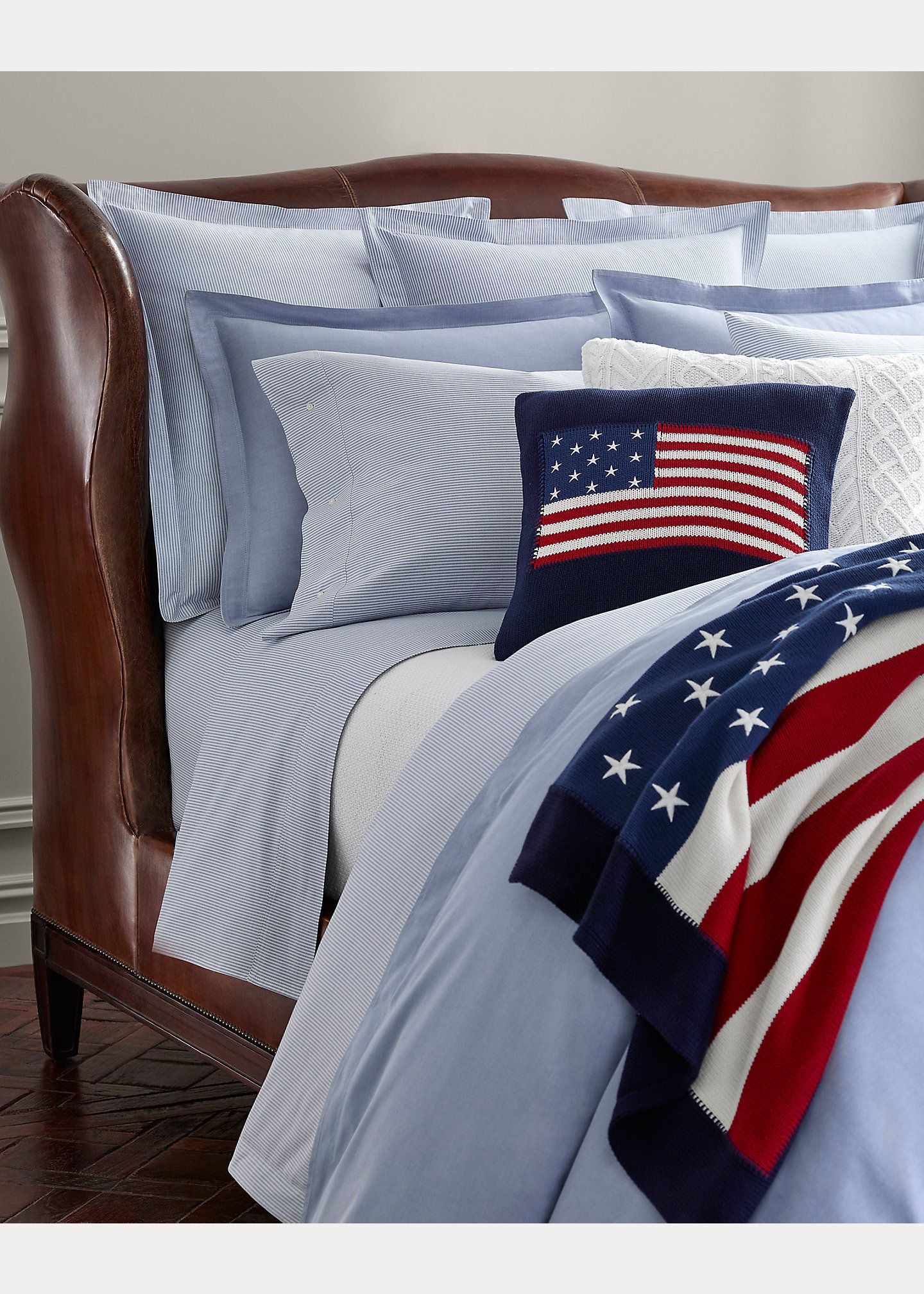 RL Home オーガニックコットン 掛け布団カバー シングル Oxford (RALPH