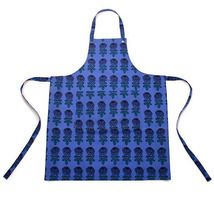 Vihkiruusu エプロン 青 マリメッコ ヴィヒキルース marimekko