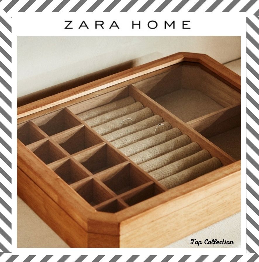 ZARA HOME ザラホーム ウッド ジュエリーボックス 即日発送OK (ZARA