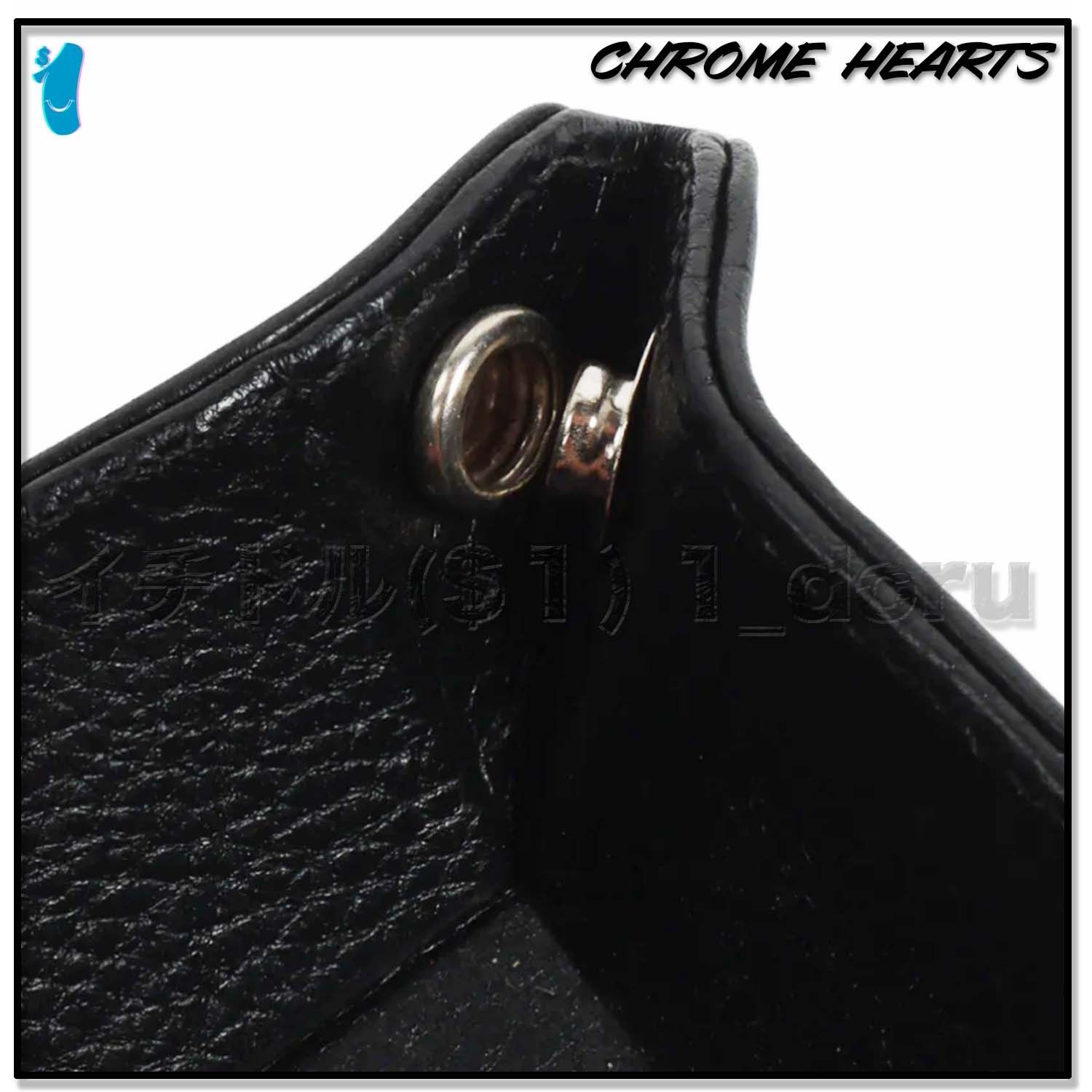 クロムハーツ CH PLUS プラス レザー トレイ シルバー TRAY (CHROME