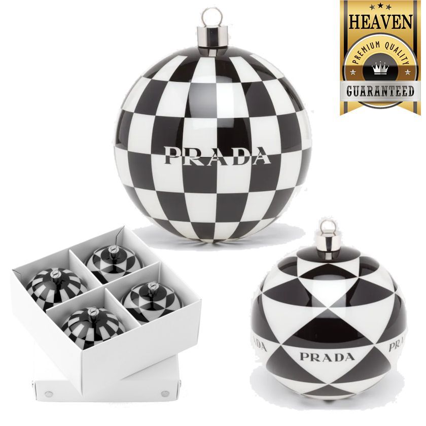 累積売上第1位【PRADA☆プラダ】クリスマスオーナメントセット (PRADA