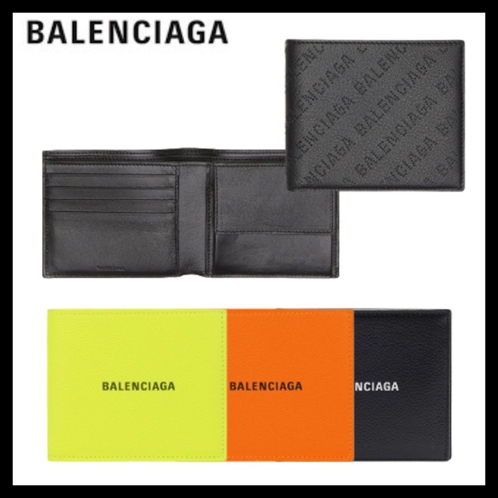 Barenciaga】CASH SQUARE FOLDED COIN ウォレット (BALENCIAGA