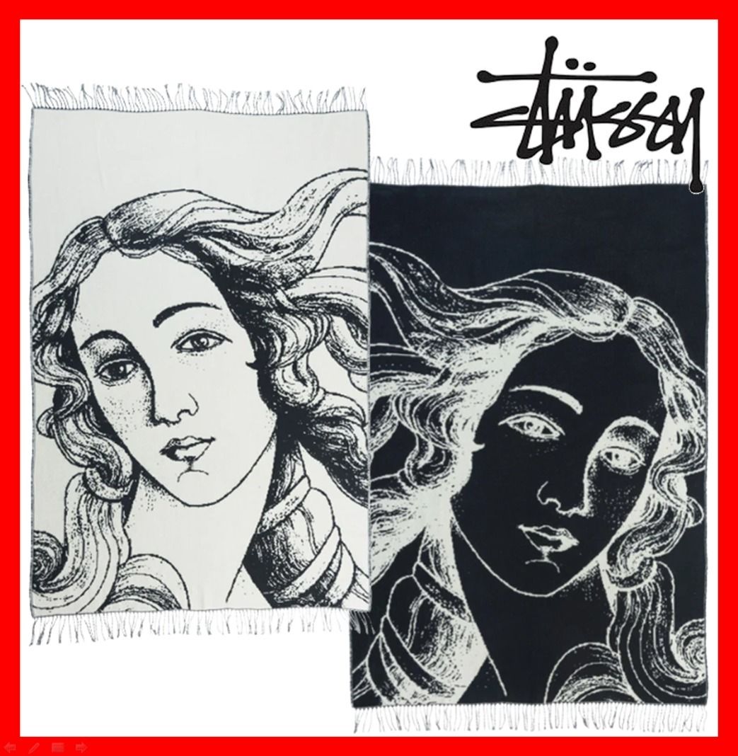 ☆韓国の人気☆【STUSSY】☆VENUS JACQUARD BLANKE.T☆ (STUSSY