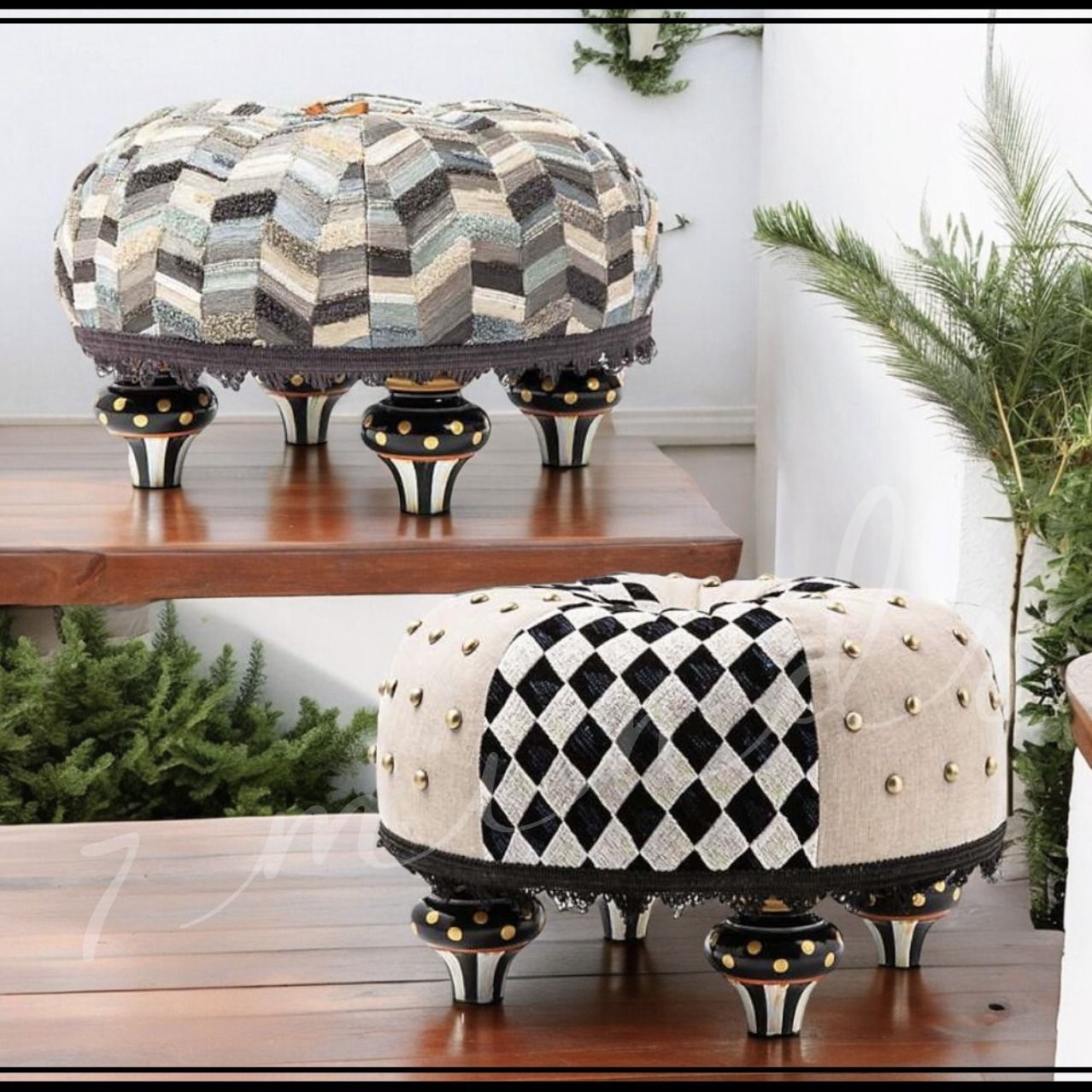 Mackenzie-Childs チェアー マッケンジーチャイルズ (MACKENZiE-CHiLDS