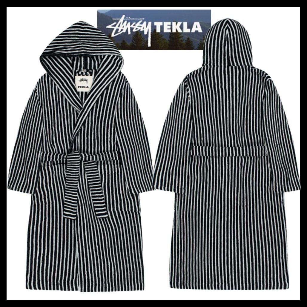 ☆関税込☆Stussy☆Stussy x Tekla Terry Hooded Bathrobe☆ (STUSSY