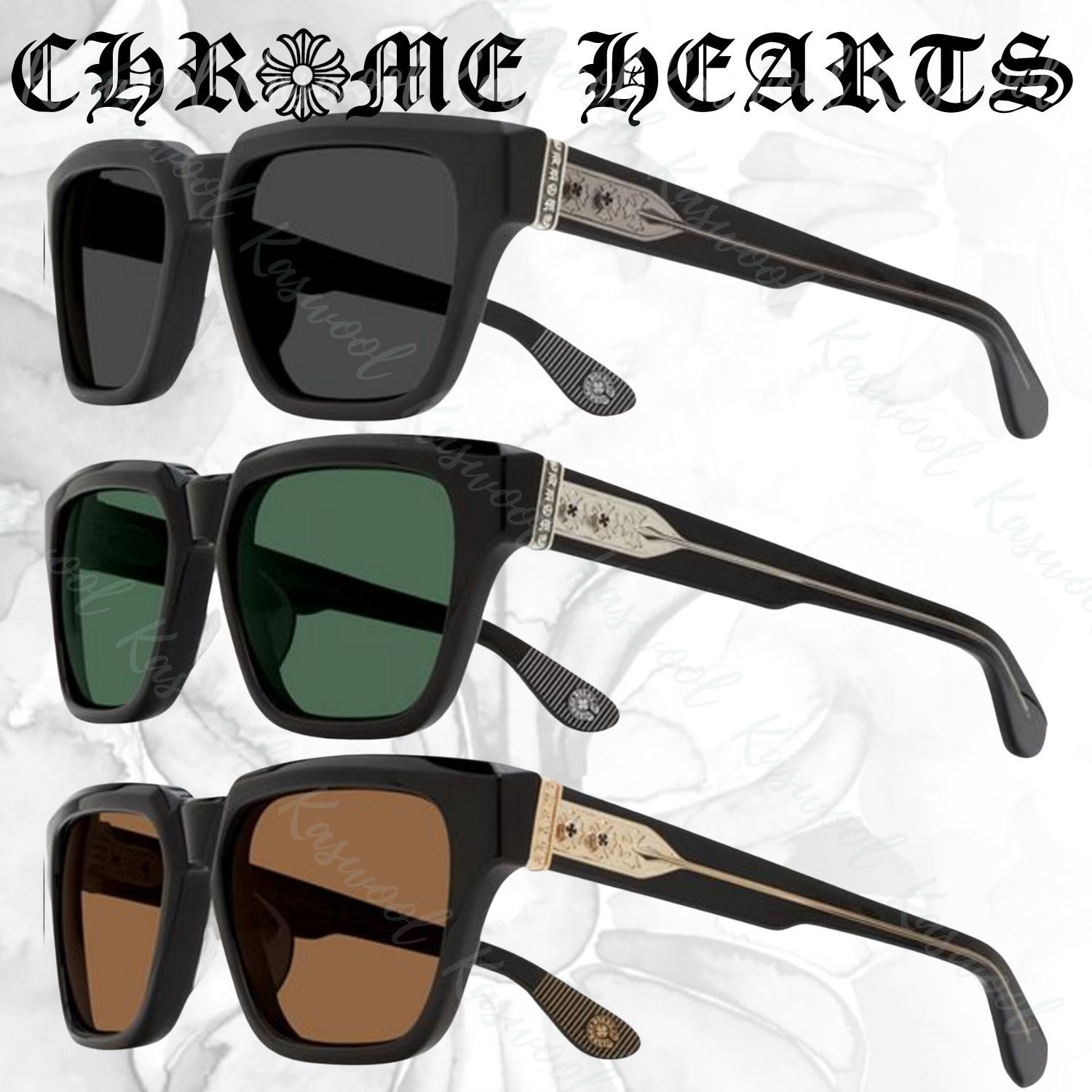 Chrome Hearts クロムハーツ MIDIXATHRILL I サングラス (CHROME