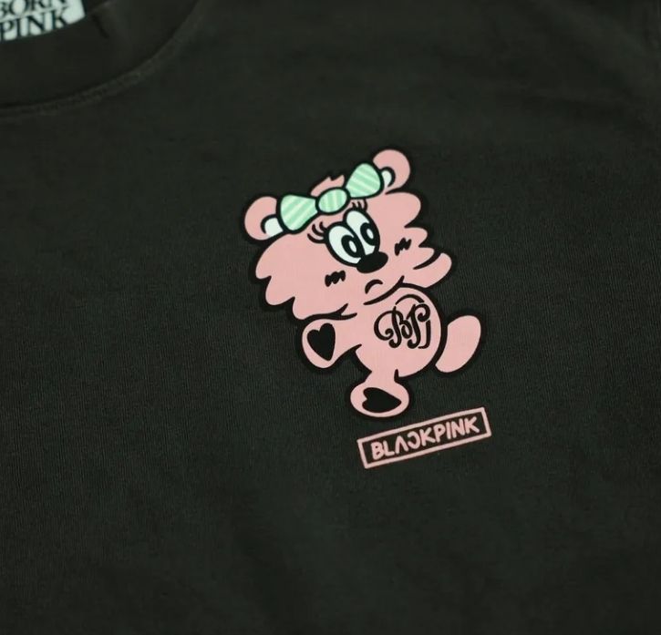 ☆海外限定コラボ激レア!GDC/VERDY×BLACKPINK PLUSH Tシャツ (Girls