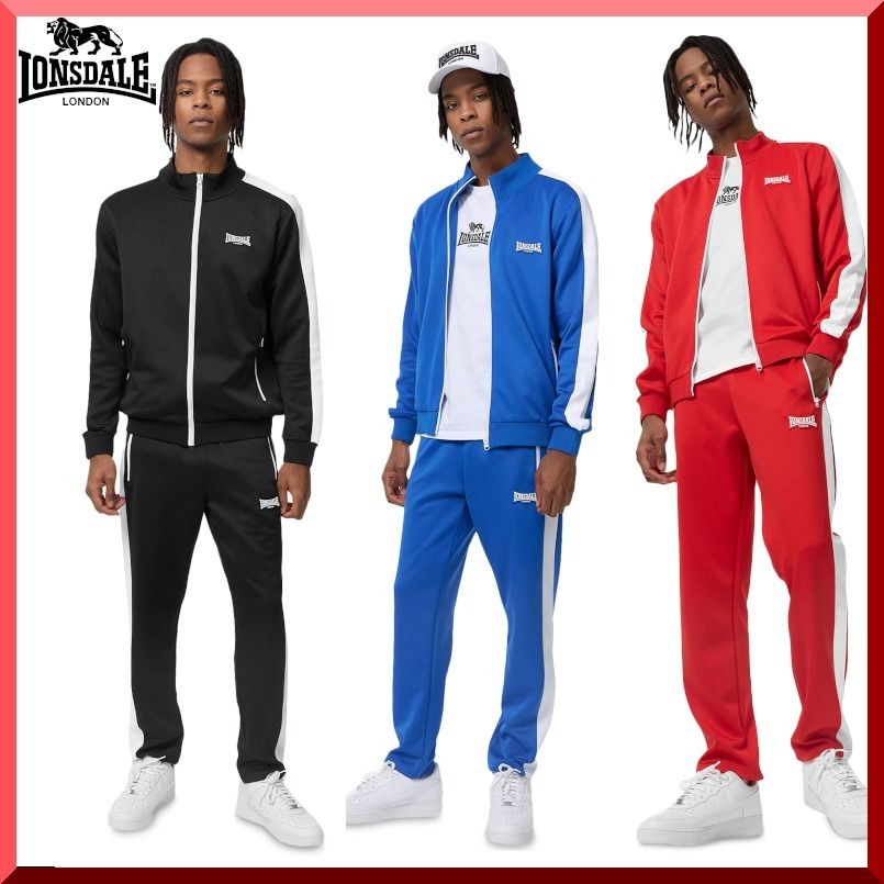 ☆上下セット☆【LONSDALE】トラックスーツ Manhay 3色 関/送込