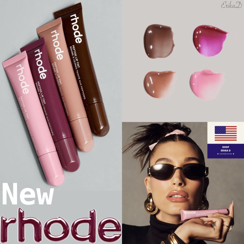 rhode】日本未上陸!! NEW ペプチドリップティント (rhode skin/リップ