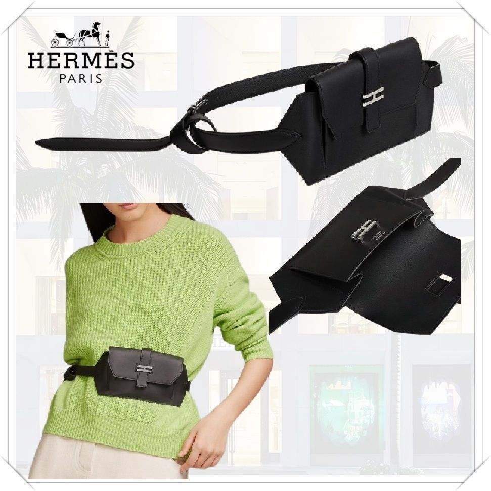 カジュアルでオシャレ☆彡》 エルメス ウエストポーチ エラン (HERMES