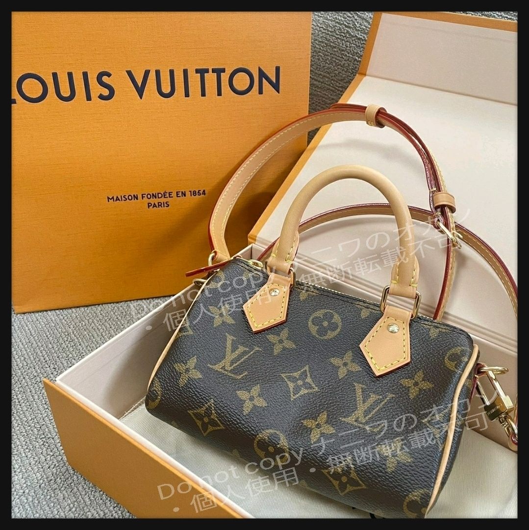 国内発送【Louis Vuitton】ナノ・スピーディ (Louis Vuitton