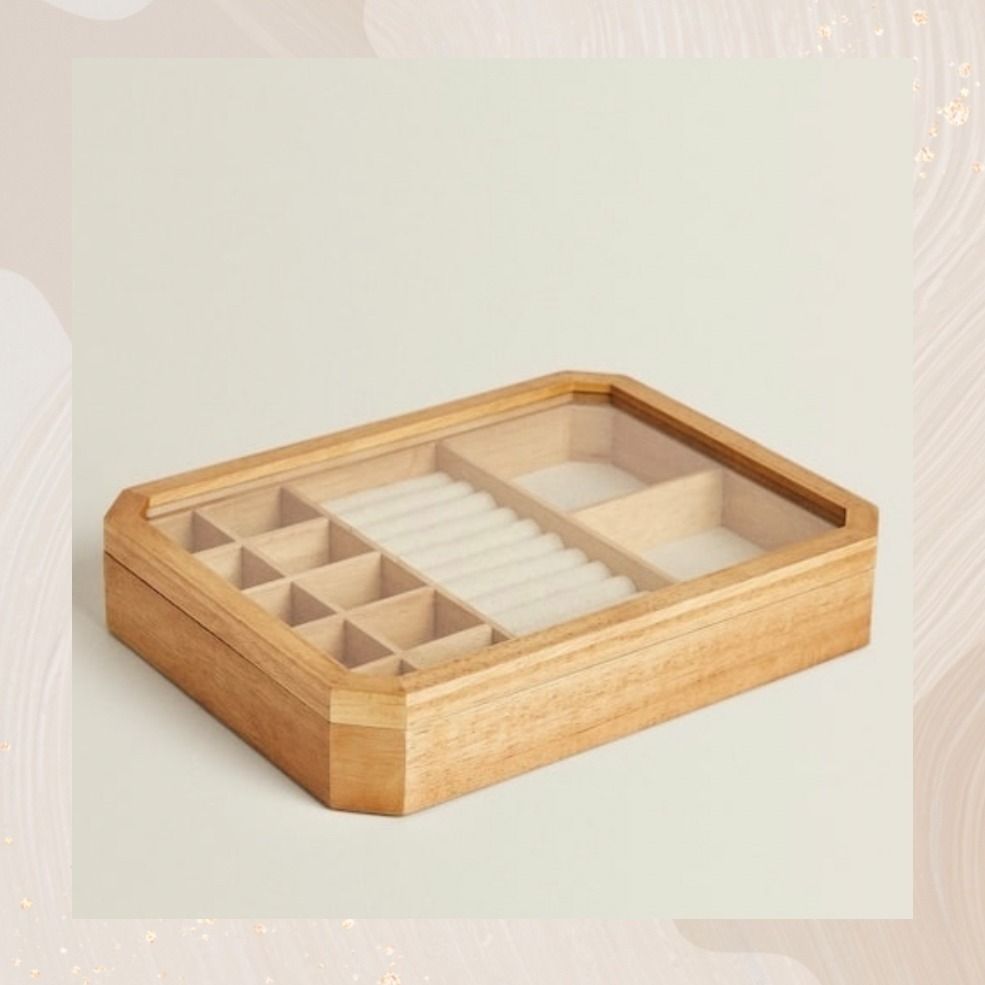 ZARA HOME】ウッド ジュエリーボックス (ZARA HOME/小物入れ(トレイ
