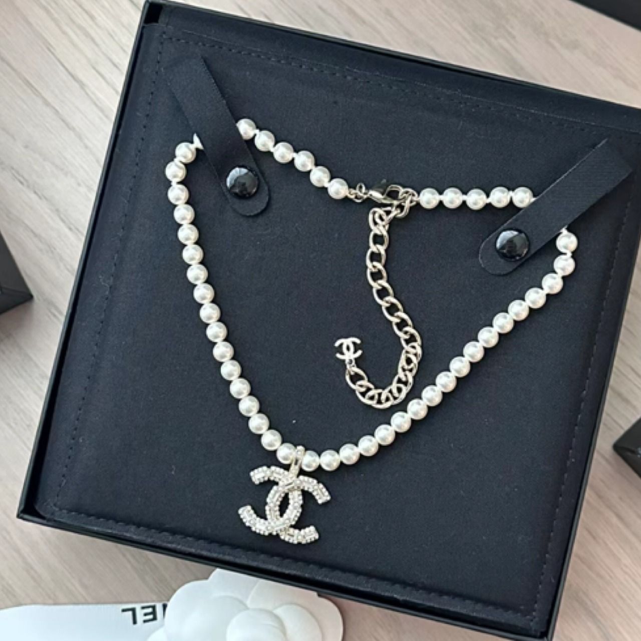 新作24C♡パールでお洒落度UP》【CHANEL】ネックレス (CHANEL