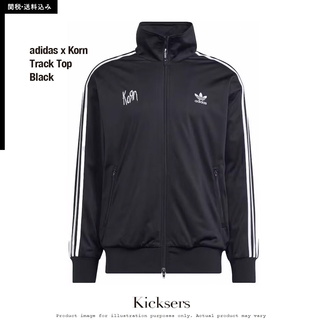 adidas x KoRn Track Top Black コーン トラックトップ (adidas