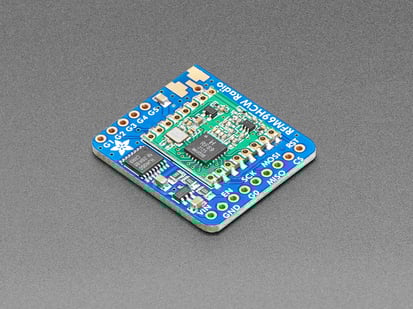 Adafruit RFM69HCW Transceiver Radio Breakout - 433 MHz [RadioFruit