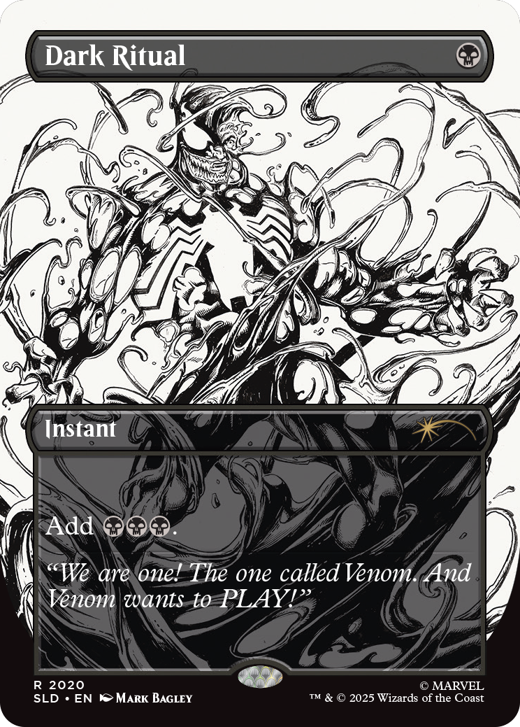 Secret Lair x Marvel's Spider-Man: Venom Unleashed (Inks) | Secret