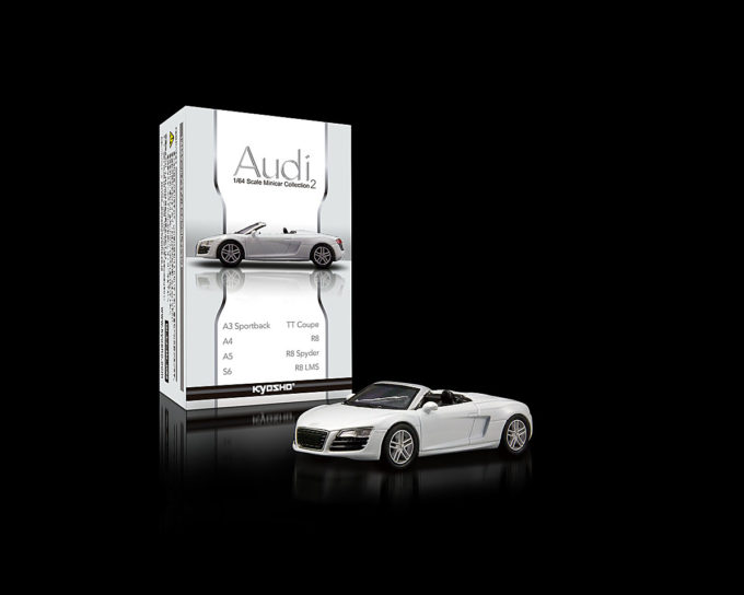 10月11日発売！ サークルKサンクス限定の京商アウディミニカー