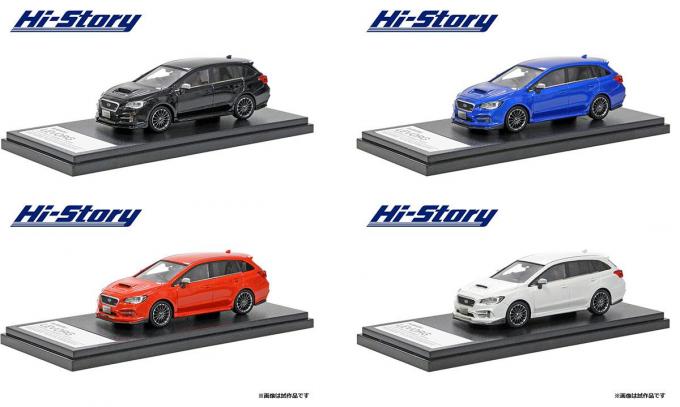 待望のモデル化！ インターアライドよりスバル・レヴォーグSTIが43分の