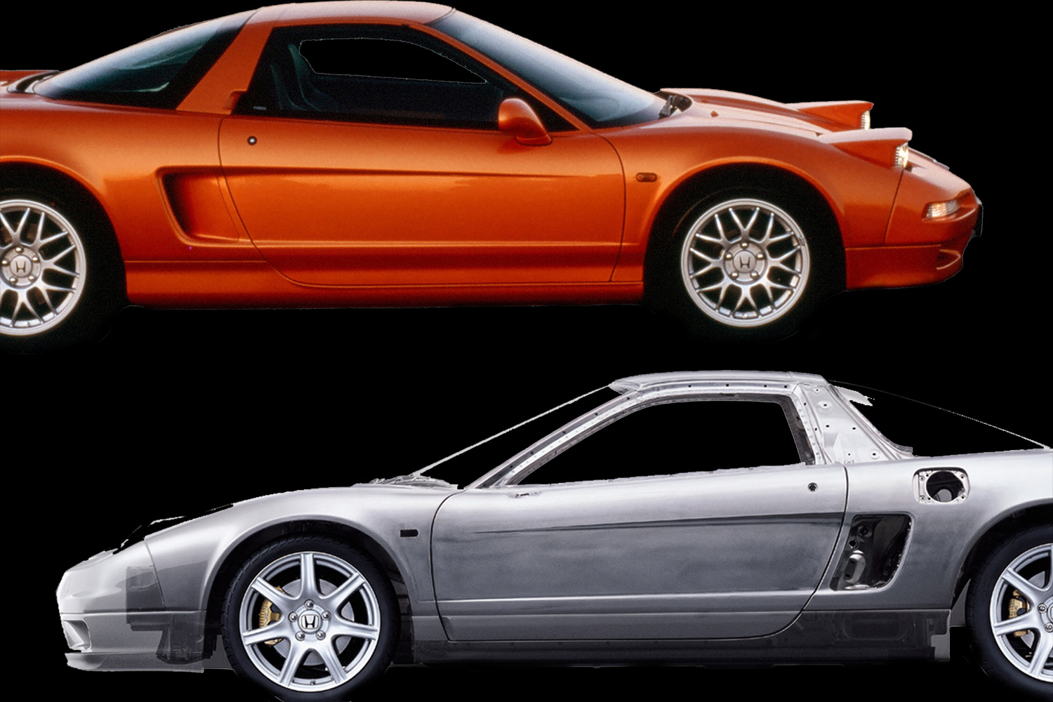 オールアルミニウムボディを採用した初代ホンダNSX！ 腐食を防ぐために