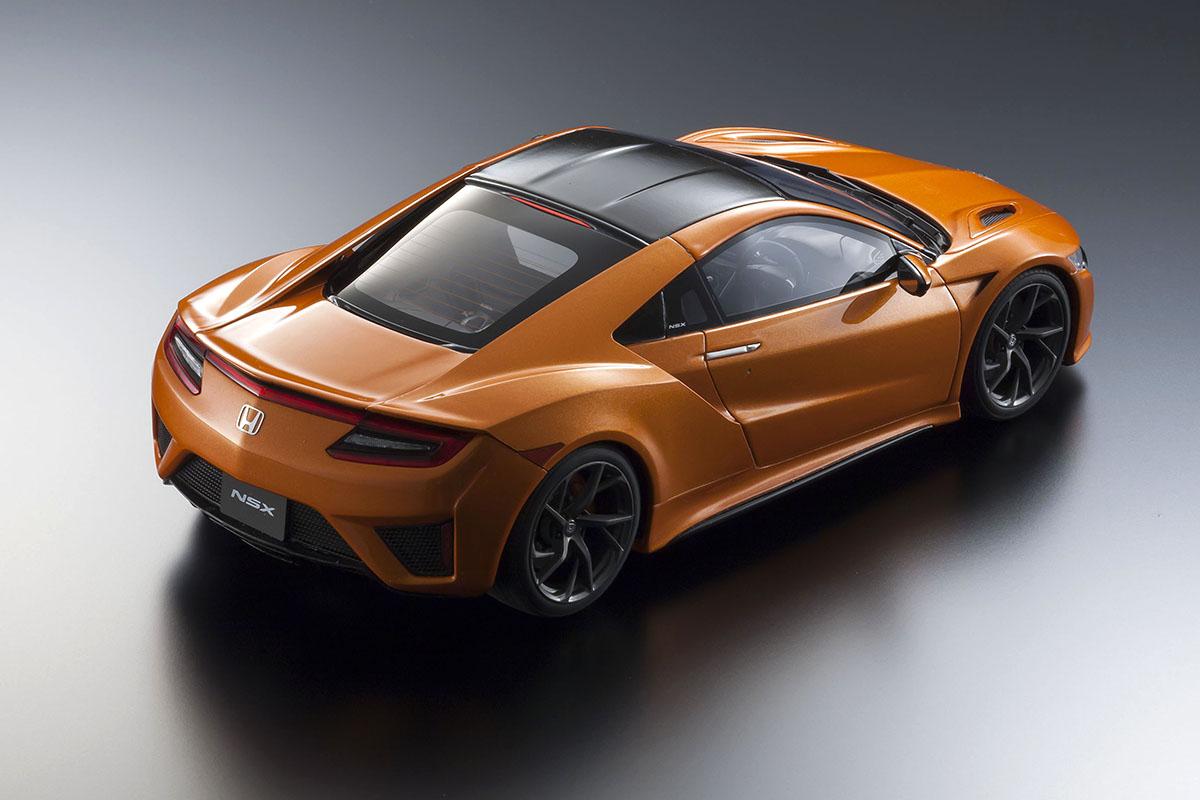 京商SAMURAI最新作はホンダNSX！ 2019年に追加されたオレンジが登場