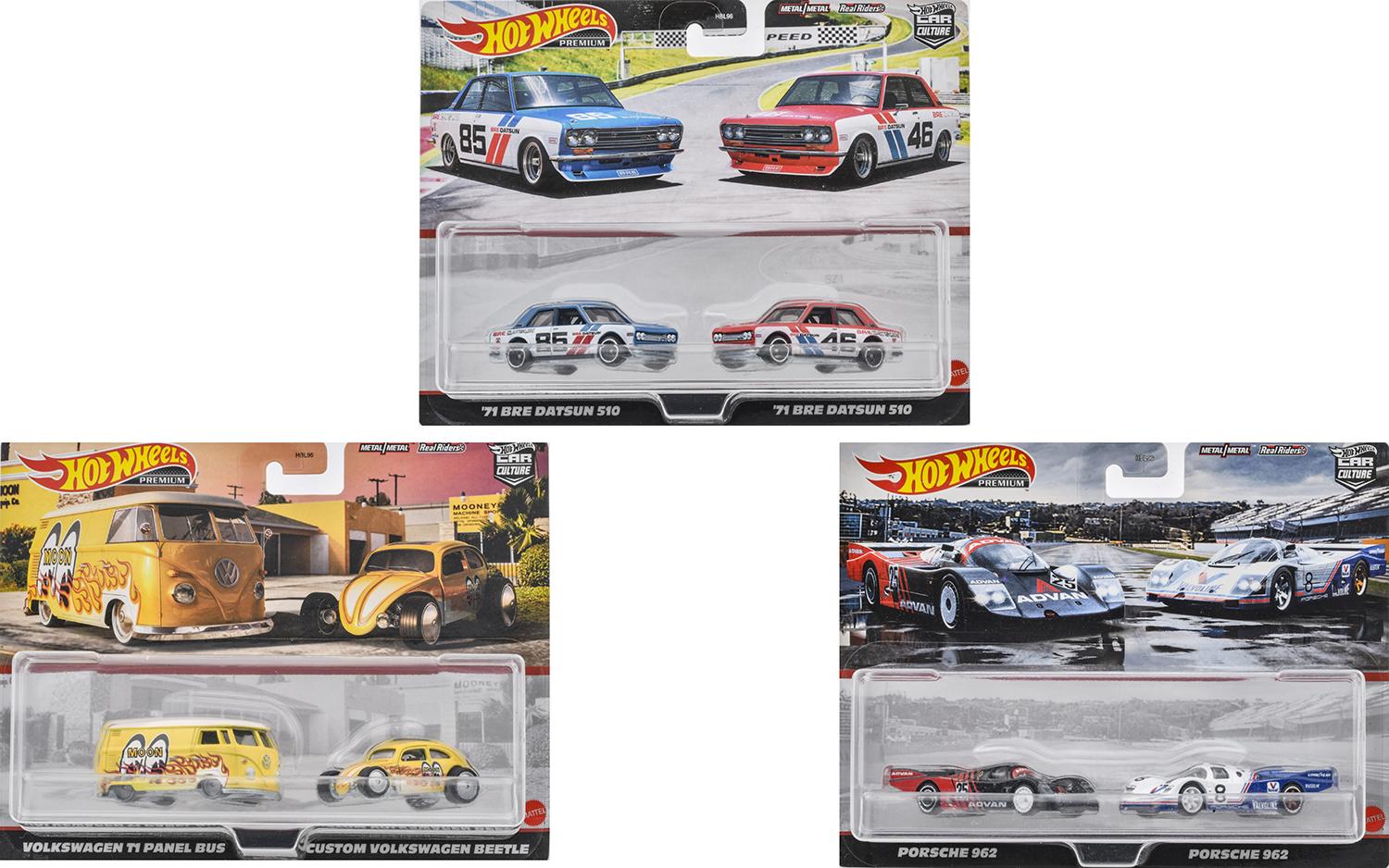 人気の2台が1セットに！ ホットウィール 「プレミアム 2パック 」が