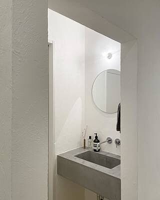 スティック 壁付混合水栓S マットブラック(TA05369)｜洗面所・水回りの