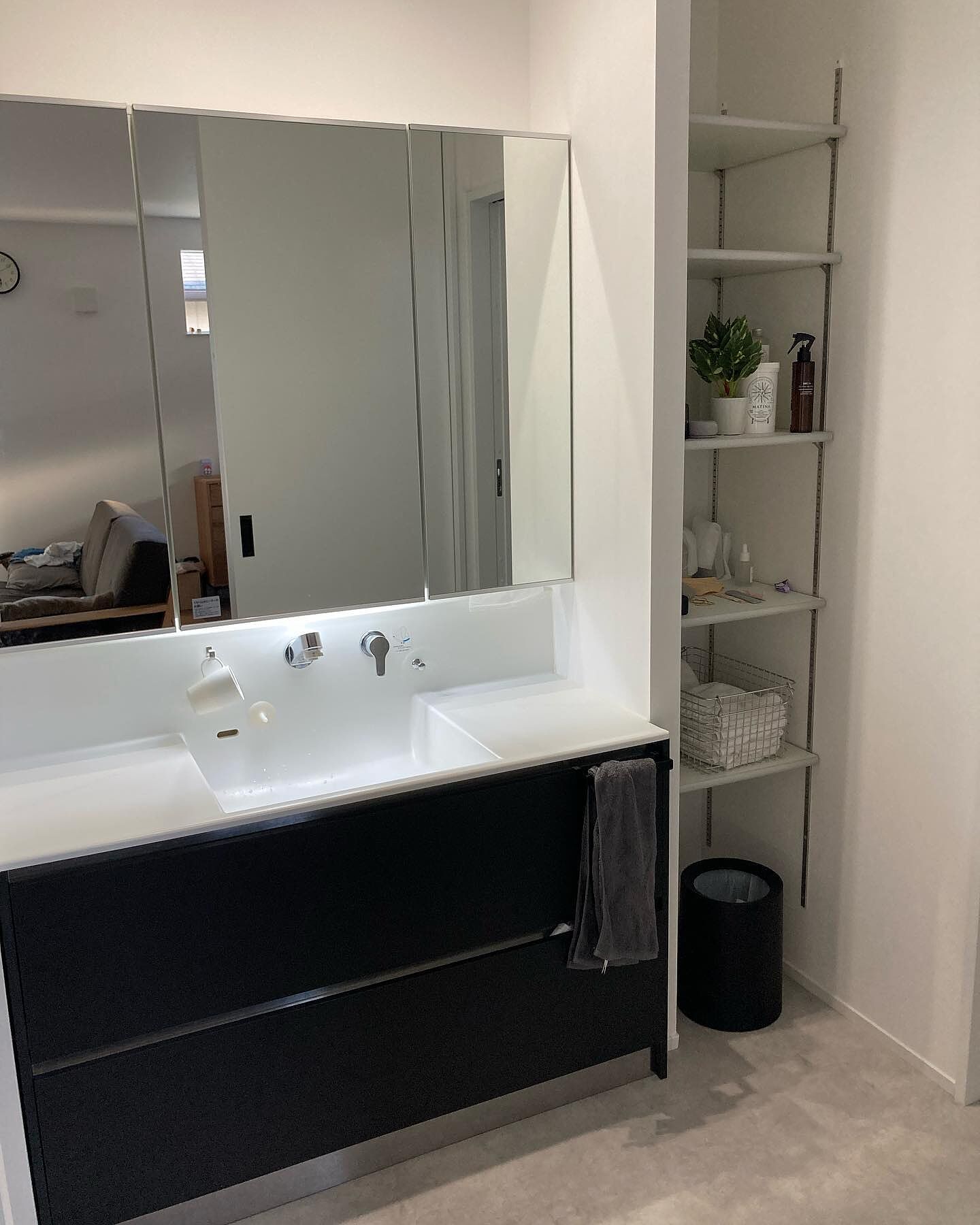 ステムズミラーボックスLED W900(KT18019)｜洗面所・水回りの通販