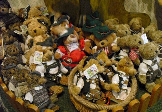 ローテンブルクテディベアキーホルダー