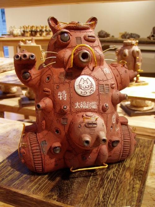 益子で見つけた「猫型戦車」の田崎太郎さん』栃木県の旅行記・ブログ