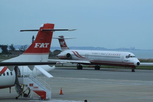 貴重な MD-82 フライトを遠東航空で金門島往復』金門島(台湾)の旅行記