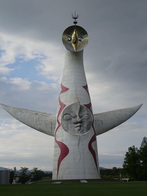 2022年5月大阪(4)万博記念公園(太陽の塔 EXPO70ﾊﾟﾋﾞﾘｵﾝ(旧鉄鋼館) 日本