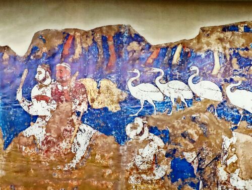 Uzbekistan 唐辛子爺とモスクワへ ⑬アフラシャブ博物館 ソグド人の