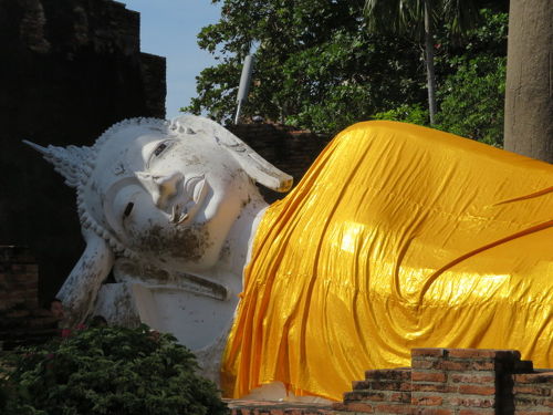 タイ 「行った所・見た所」 アユタヤ（ワットヤイチャイモンコン