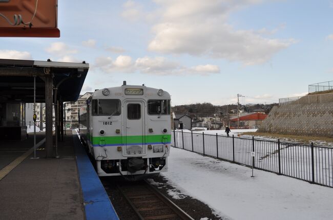 2014年3月江差線お別れの旅3（江差駅から函館駅へ）』七飯・江差