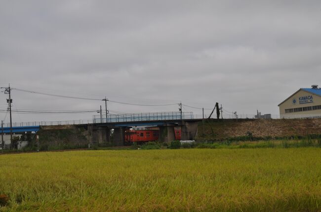 2022年9月旧加越能鉄道加越線廃線跡ウォーキング2（福野駅から旧津沢駅