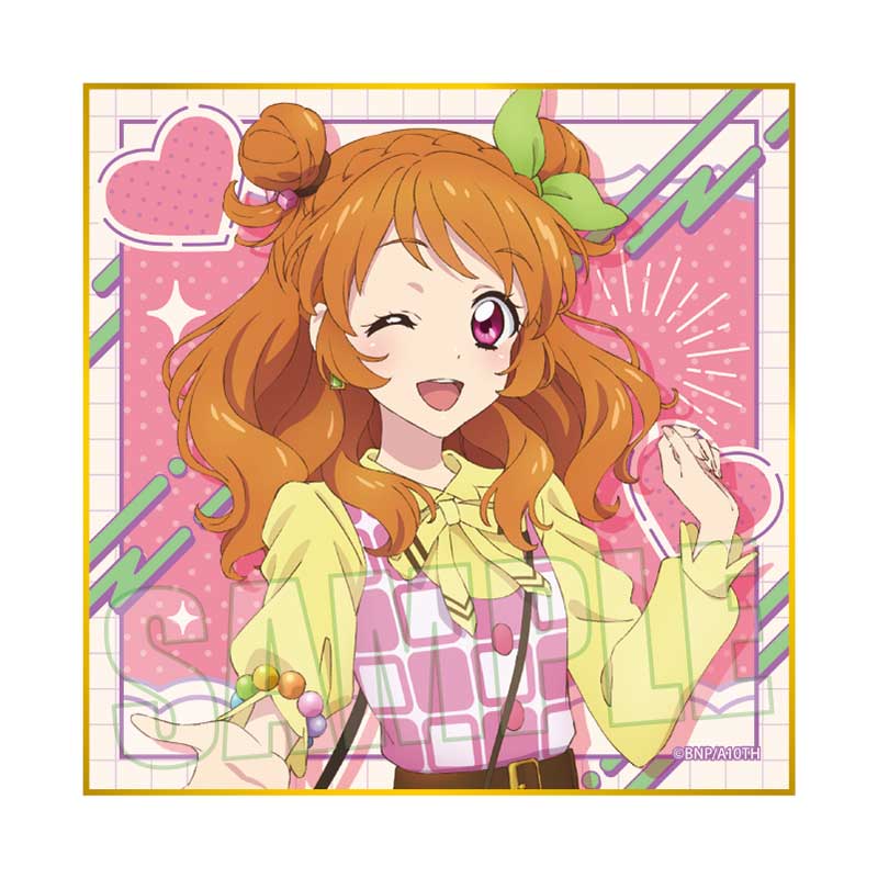 アイカツ！ 10th STORY ～未来へのSTARWAY～_ミニ色紙 /大空 あかり