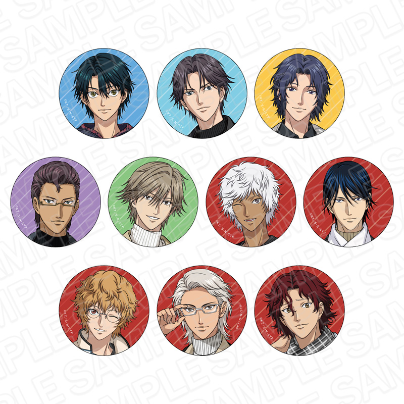 新テニスの王子様_カンバッジ(ブラインド) present ver. | 公式グッズ