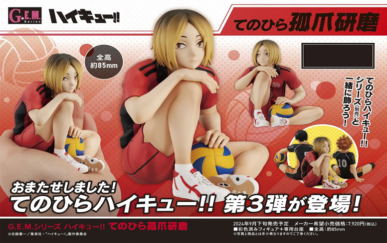 ハイキュー!!_G.E.M.シリーズ てのひら孤爪研磨 | 公式グッズ・公式