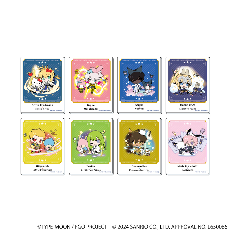 Fate/Grand Order×サンリオキャラクターズ_アクリルカード | j-hobby