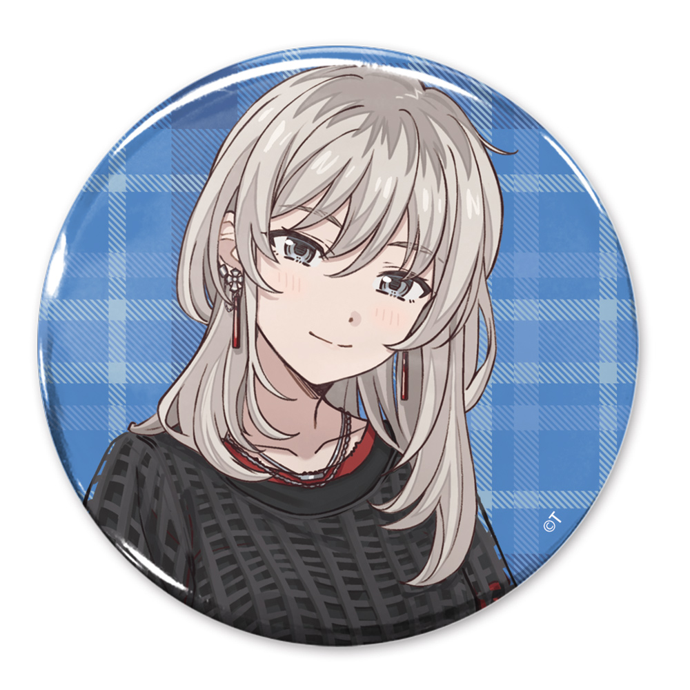 ガールズバンドクライ_描き下ろし 河原木桃香 65mm缶バッジ 「for you